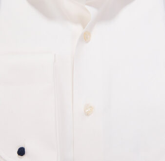 Profuomo Trouw Overhemd Heren Twill Off-white