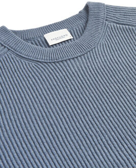 Profuomo Trui ronde hals Blauw - M