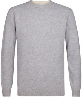 Profuomo Trui ronde hals Blauw - XXL