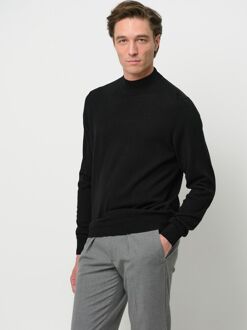 Profuomo Turtleneck Trui Merino Zwart - L,XL