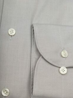 Profuomo Twill Overhemd Lichtgroen - 37,38,39,40,41,42,43,44,45