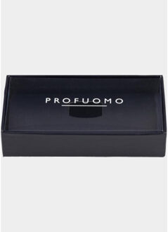 Profuomo Vlinderdas van zijde Zwart - 1 maat