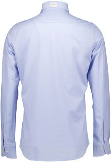 Profuomo X-cutaway sf sc lange mouw overhemden Blauw - 42 (L)