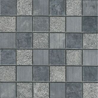Progetto Mosaic stone chip 48x48 tv-ms 171 Grijs,Lichtgrijs,Mix