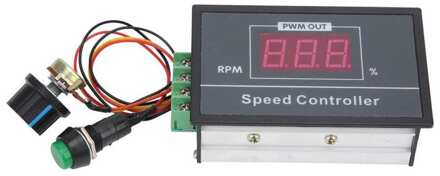 Programmable Logic Controller Speed Controller Voor Ac Motor Pwm Dc Motor Speed Regulator 6V 12V 24V 48V Traploze Snelheidsregeling
