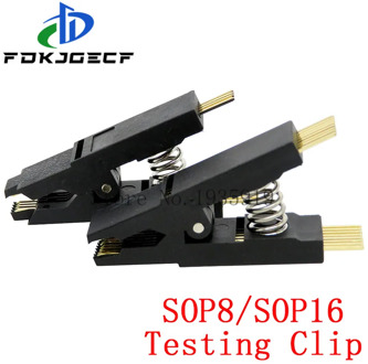 Programmer Testing Clip SOP8 SOP SOIC 8 SOIC8 DIP8 DIP 8 Pin IC Test Clamp SOP16 SOP SOIC 16 SOIC16 DIP16 DIP 16 Pin