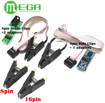 Programmer Testing Clip SOP8 SOP16 SOP SOIC 8 SOIC8 DIP8 DIP 8 Pin IC Test Clamp