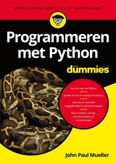 Programmeren met Python voor Dummies - eBook John Paul Mueller (9045354527)