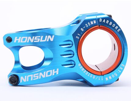 PROHONSUN 31.8*28.6*50MM Mountainbike Stuurpen 5 Kleur AM XC MTB DH bicicleta de montanha fiets Stuurpen Aluminium blauw