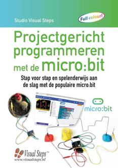 Projectgericht programmeren met de micro:bit - Boek Studio Visual Steps (9059056647)