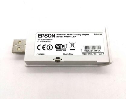 Projectoren Draadloze Adapter ELPAP03 Voor Eb G5750WU/Eb 1725/Eb 1915/Eb 1925W/EB-440W/eb 450WI/Eb 460/Eb 465/Eb 825/Eb 826/Eb 85