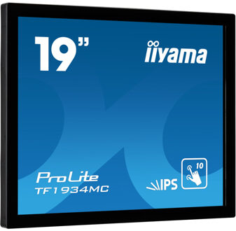 ProLite TF1934MC-B7X touch screen-monitor 48,3 cm (19") 1280 x 1024 Pixels Multi-touch Zwart