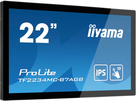 ProLite TF2234MC-B7AGB touch screen-monitor 54,6 cm (21.5") 1920 x 1080 Pixels Multi-touch Multi-gebruiker Zwart