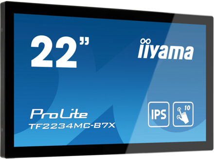 ProLite TF2234MC-B7X touch screen-monitor 54,6 cm (21.5") 1920 x 1080 Pixels Multi-touch Multi-gebruiker Zwart