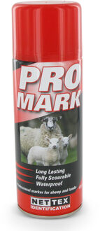 Promark Merkspray ProMark voor schapen 400ml rood