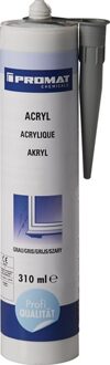 Promat/Tecwerk Acryl | 310 ml | grijs | patroon - 4000340011