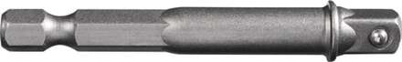 Promat/Tecwerk Adapter | aandrijfzeskant 1/4 inch | aandrijfvierkant 1/4 inch | lengte 65 mm - 4000821078