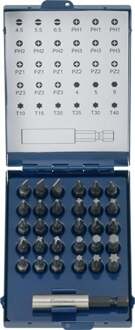 Promat/Tecwerk Bitassortiment | 31-delig | sleuf/PH/PZD/TX | met magneet en borgring - 4000829653