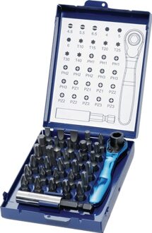 Promat/Tecwerk Bitassortiment | 32-delig | sleuf/PH/PZD/T/6KT./bitratel - 4000829649