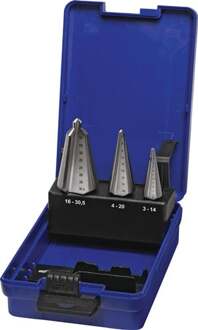 Promat/Tecwerk Blikborenset | 3-14 / 4-20 / 16-30,5 mm | HSS-Co | 3 delig kunststof cassette - 4000862053