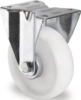 Promat/Tecwerk Bokwiel | Wiel-Ø 125 mm | draagvermogen 200 kg | polyamide | plaat L105xB80 mm - 3000276071