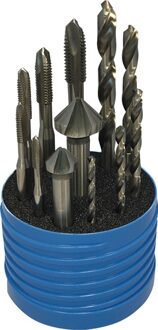 Promat/Tecwerk Complete schroefdraadset | 12-delig | 3 in 1 multibox - 4000806019