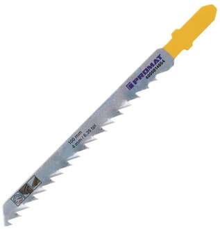 Promat/Tecwerk Decoupeerzaagblad | totale lengte 100 mm | tandverdeling 4 mm dikte 1,27 mm | HCS | 5 stuks / kaart - 4000814654