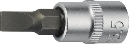 Promat/Tecwerk Dopsleutelbit | 1/4 inch sleuf | 4 mm | lengte 32 mm - 4000821023