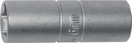 Promat/Tecwerk Dopsleutelbit | voor bougies | 1/2 inch SW 16 mm | 6-Kant lengte - 4000821401