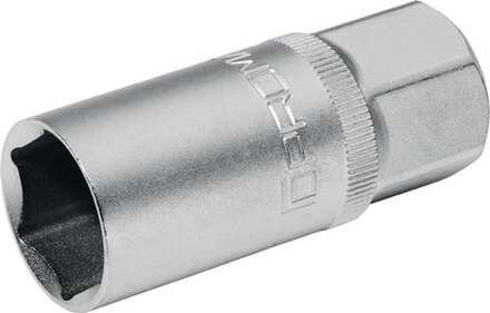 Promat/Tecwerk Dopsleutelbit | voor bougies | 1/2 inch SW 21 mm | 6-Kant lengte - 4000821400