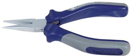 Promat/Tecwerk Elektronica-spitsbektang | totale lengte 130 mm | recht verchroomd | meercomponenten mantels - 4000810524