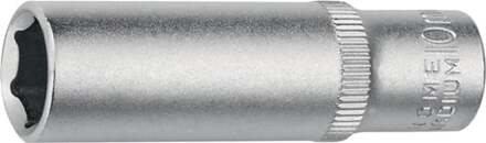 Promat/Tecwerk Extra lange dopsleutelbit | 1/4 inch 6-kant, lang | sleutelwijdte 10 mm | lengte 50 mm - 4000821020