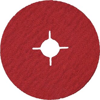 Promat/Tecwerk Fiberschijf | d. 115 mm | korreling 60 | RVS | keramische korrel - 4000842618