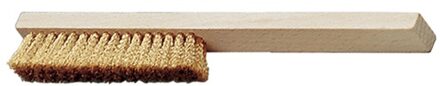 Promat/Tecwerk Fijne krasborstel | lengte 220 mm | 0,15 mm messing | 4-rijig - 4000841040