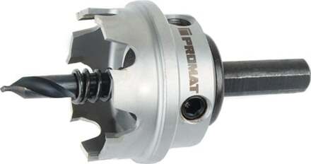 Promat/Tecwerk Gatenzaag | zaag-d. 48 mm snijdiepte 4 mm | HM-inzetstukken | met boor en veer - 4000800073