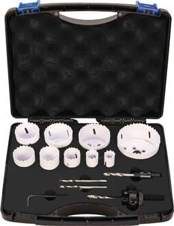 Promat/Tecwerk Gatenzagenset | 13-delig 19-68 mm | snijdiepte 38 mm bimetaal - 4000814644