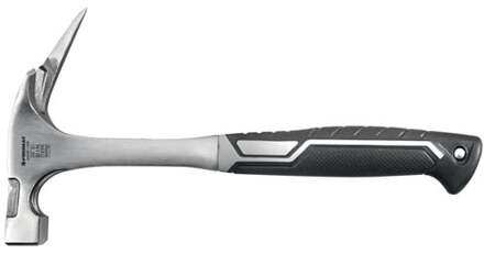 Promat/Tecwerk Geheel stalen lathamer | 600 g met magneet geruwd | fijn gepolijst | 600 g - 4000811309