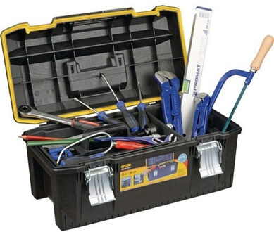 Promat/Tecwerk Gereedschapsassortiment | 72-delig | in kunststof koffer | voor verwarming/sanitair - 4000820304