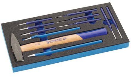 Promat/Tecwerk Gereedschapsmodule | 11-delig 1/3-module | beitel, drevel - 4000871243