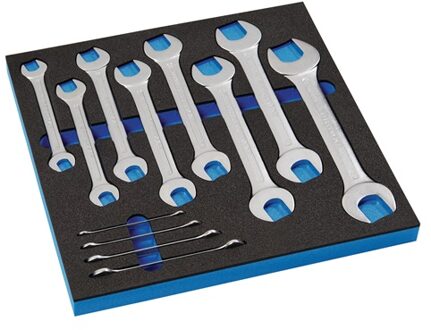 Promat/Tecwerk Gereedschapsmodule | 12-delig 2/3-module | sleutelbreedten 6x7-30x32 mm - 4000871232