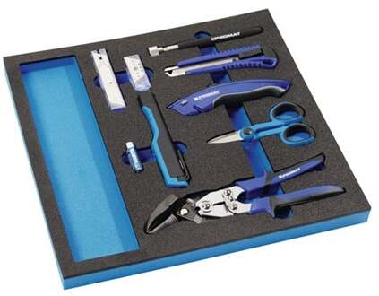 Promat/Tecwerk Gereedschapsmodule | 12-delig 2/3-module | werkplaatsbenodigdheden - 4000871251