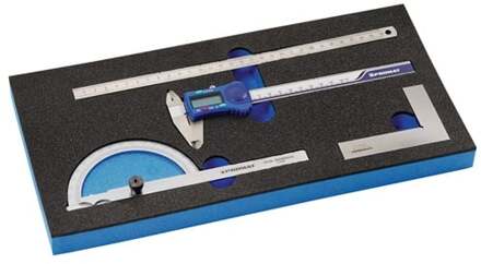 Promat/Tecwerk Gereedschapsmodule | 4-delig 1/3-module | schuifmaatset - 4000871253