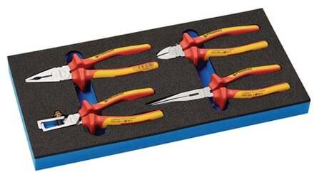 Promat/Tecwerk Gereedschapsmodule | 4-delig 1/3-module | VDE-set tangen - 4000871231