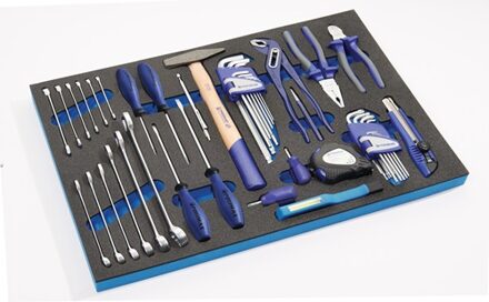 Promat/Tecwerk Gereedschapsmodule | 44-delig 3/3-module | set gereedschap - 4000871255
