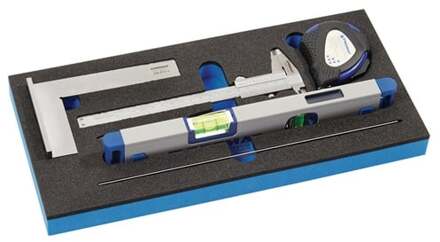 Promat/Tecwerk Gereedschapsmodule | 6-delig 1/3-module | set meetinstrumenten - 4000871252