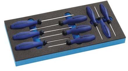 Promat/Tecwerk Gereedschapsmodule | 9-delig 1/3-module | T 6-T 30 - 4000871239