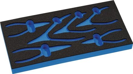 Promat/Tecwerk Gereedschapsmodule | lege inleg 1/3-module | 4000 871 242, 6-delig - 4000871224