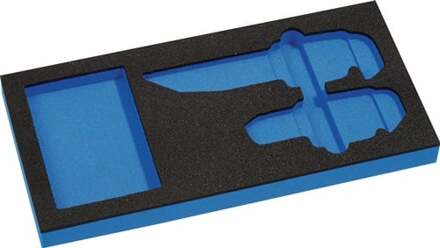 Promat/Tecwerk Gereedschapsmodule | lege inleg 1/3-module | 4000 871 245, 18-delig - 4000871227