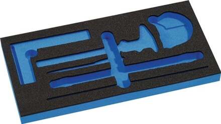 Promat/Tecwerk Gereedschapsmodule | lege inleg 1/3-module | 4000 871 252, 6-delig - 4000871267