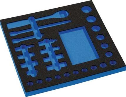 Promat/Tecwerk Gereedschapsmodule | lege inleg 2/3-module | 4000 871 248, 27-delig - 4000871257